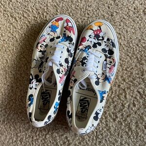 RARE Mickey Mouse 90th birthday Vans.
